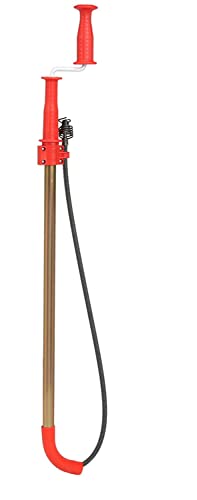 RIDGID 59802 K-6DH Hybrid Toilet Snake Auger, Cable Extends to 6