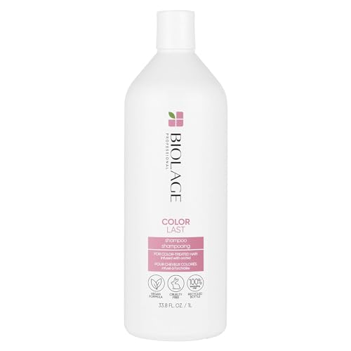 Biolage Color Last Shampoo | Helps Protect Hair & Maintain Vibrant Color | For Color-Treated Hair | Paraben & Silicone-Free | Vegan | Cruelty Free | Color Protecting Salon Shampoo