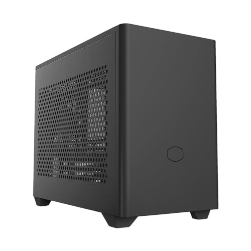 Cooler Master NR200 SFF Small Form Factor Mini-ITX Case, Vented Panels, Triple-slot GPU, Tool-Free, 1x 120mm Fan, 1x 92mm, 360 Degree Accessibility (MCB-NR200-KNNN-S00)