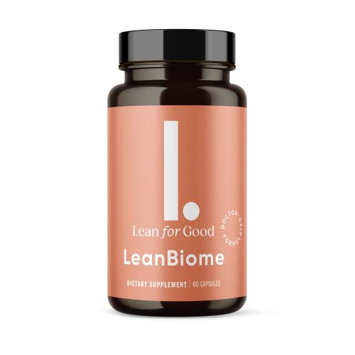 LEANFORGOOD LeanBiome, 9-Strain Probiotic Formula, Supports a Balanced Gut Microbiome, Powerful Gut Probiotics with Greenselect Phytosome - 60 Capsules