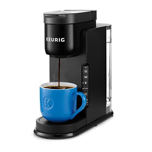 Keurig K-Express Coffee Maker, Single Serve K-Cup Pod Coffee Brewer, Black, 12.87” L x 4.56” W x 12.63” H
