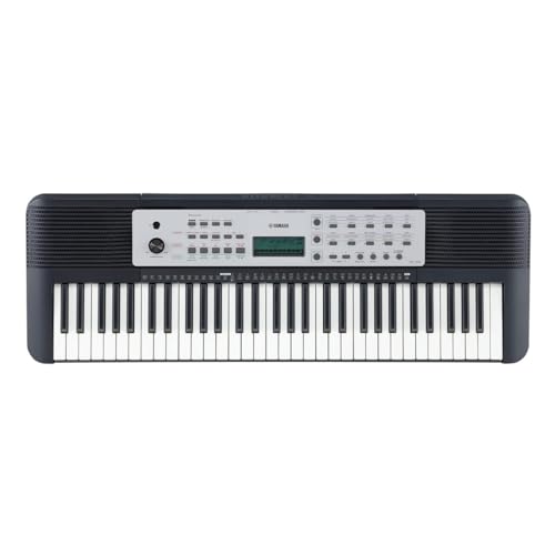 Yamaha YPT270 61-Key Portable Keyboard With Power Adapter (Amazon-Exclusive),Black