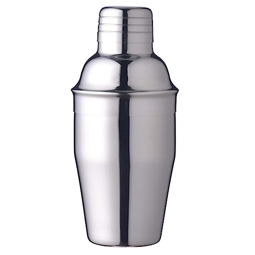 Delidge Cocktail Shaker with Strainer,Small Martini Shaker Stainless Steel Cocktail Shaker Bottle,Small Shakers Bartending Drink Shaker Single Bar Shaker,Espresso Shaker (11.8oz 350ml)