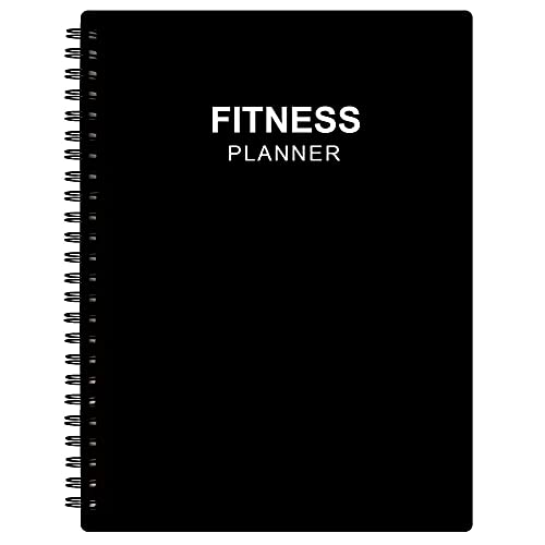 Fitness Journal for Women & Men - A5 Workout Journal/Planner to Track Weight Loss, GYM, Bodybuilding Progress - Daily Health & Wellness Tracker