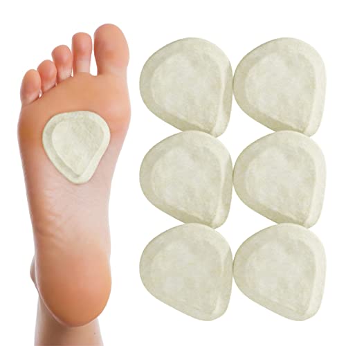 Metatarsal Felt Foot Pad Skived Cut (1/4