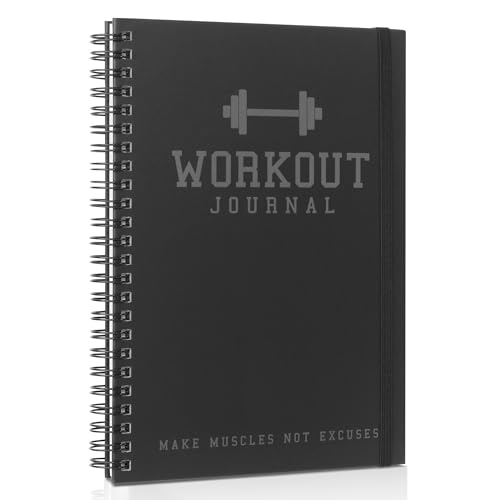 The Ultimate Fitness Journal for Tracking and Crushing Your Gym Goals - Detailed Workout Planner & Log Book For Men and Women - Great Gym Accessories With Calendar, Nutrition & Progress Tracker