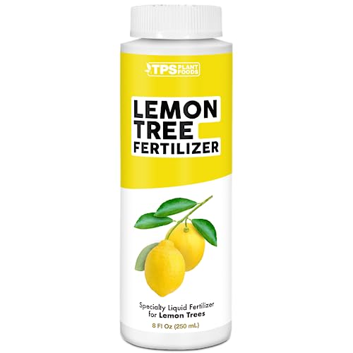 Lemon Tree Fertilizer for Lemon Trees and Citrus, Liquid Plant Food 8 oz (250mL)