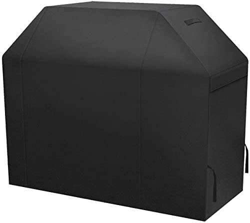 NEXCOVER 55 Inch Grill Cover - Heavy Duty Waterproof and Weather Resistant BBQ Cover for Weber, Char Broil, Nexgrill - Fade Resistant, Black