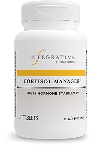 Integrative Therapeutics - Cortisol Manager - Supplement with Ashwagandha and L-Theanine - Supports Relaxation & Calm to Support Restful Sleep* - 30 Tablets