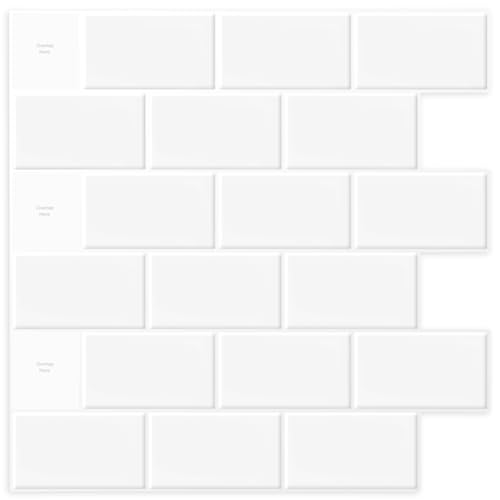 Art3d 10-Sheet Peel and Stick Tile Backsplash - 12