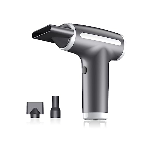 Turbine Engine Fan, Portable Rechargeable Wireless Blow Dryer, USB Rechargeable Hair Dryer, 4 Levels Wind Speed Adjustment, Wireless Hair Dryer for Home/Travel Hair Care Dryer