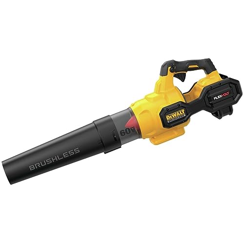 DEWALT 60V MAX* FLEXVOLT Leaf Blower, Cordless, Handheld, 125-MPH, 600-CFM, Tool Only (DCBL772B)