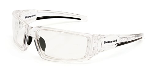 Honeywell Safety Products by Hypershock Safety Glasses, Clear Frame with Clear Lens & Uvextreme Plus Anti-Fog Coating (S2970XP)