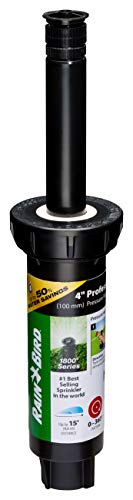 Rain Bird 1804APPR25 Pressure Regulating (PRS) Professional Pop-Up Sprinkler, Adjustable 0° to 360° Pattern, 8