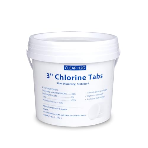 CLEAR H2O Jumbo Chlorinating Tablets, 3