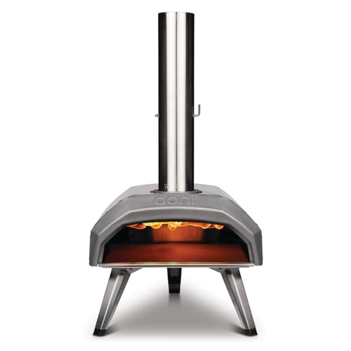 Ooni Karu 12 Multi-Fuel Outdoor Pizza Oven – Portable Wood Fired and Gas Pizza Oven – Outdoor Cooking Pizza Maker - Pizza Oven For Authentic Stone Baked Pizzas - Countertop Pizza Oven