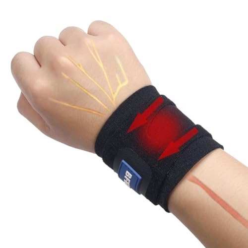 New Updated Wrist Brace for TFCC Tears - Adjustable, Dual protection, Fit Both Right & Left Hand, Support for Fitness, Weightlifting, Tendonitis, Carpal Tunnel Arthritis, Pain Relief- (Black-Regular)