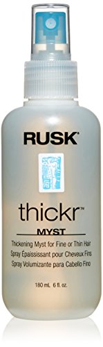 RUSK Designer Collection Thicker Thickening Myst for Fine or Thin Hair, 6 Oz, Get Incredible Body, Volume, and Added Texture, While Protecting Against the Sun, 6 Fl Oz (Pack of 1)