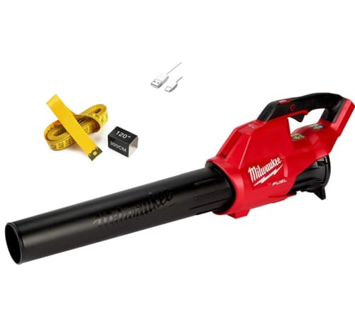 Milwaukee Electric Tools M18 Fuel 120 MPH 450 CFM 18-Volt Lithium-Ion Brushless Cordless Handheld Leaf Blower for Lawn Care and Patio (Tool-Only)+ Accessories
