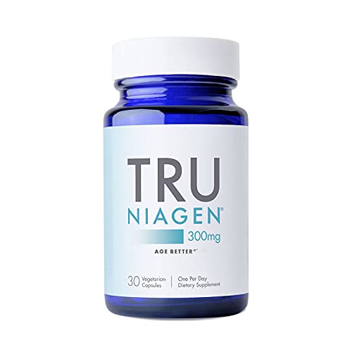 TRU NIAGEN - Patented Nicotinamide Riboside NAD+ Supplement. NR Supports Cellular Energy Metabolism & Repair, Vitality, Healthy Aging of Heart, Brain & Muscle - 30 Servings / 30 Capsules - Pack of 1