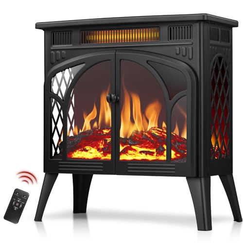 R.W.FLAME Electric Fireplace Heater 25