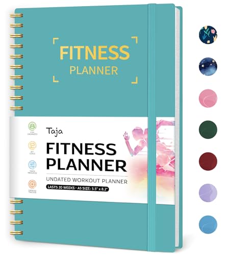 Fitness Workout Journal for Women & Men, A5(5.5