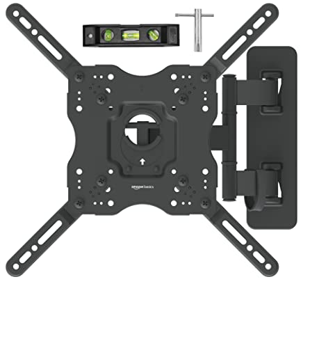 Amazon Basics Full Motion Articulating TV Monitor Wall Mount for 22