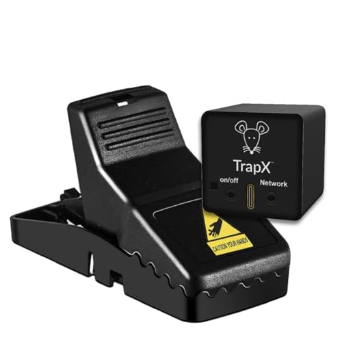 TrapX 2-in-1 Smart Trap Control Solution: Mice Trap & Environmentally-Friendly Alerts - A Game Changer