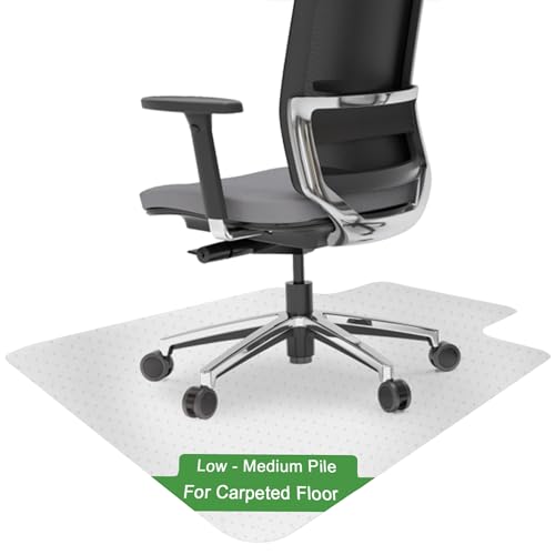 Chair Mat for Carpet- Low to Medium Pile (1/4