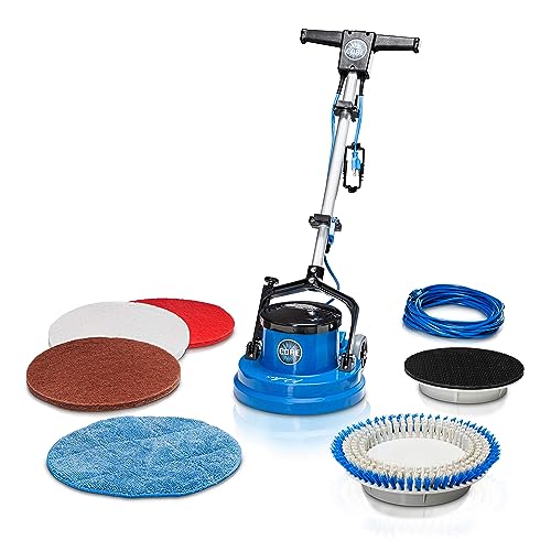 Prolux Core Heavy Duty Single Pad Commercial Polisher Floor Buffer Machine Scrubber (15 Inch Commercial Duty)