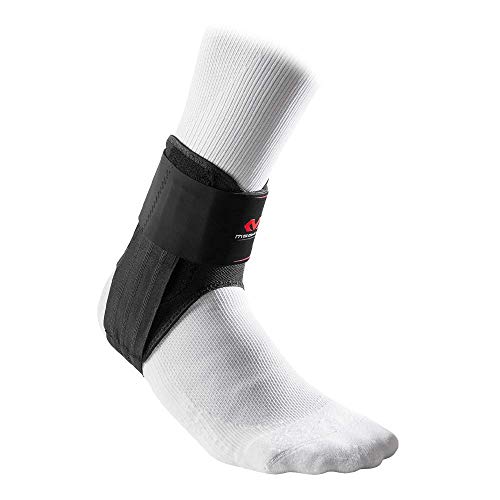 McDavid Stealth Lace-Free Ankle Brace, Lightweight Support and Stability with Flex-Support Stays for Cleats, Men and Women