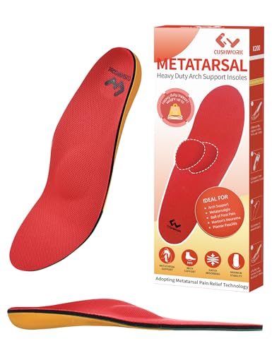 Cushwork Metatarsalgia Insoles for Ball of Foot Pain,Morton