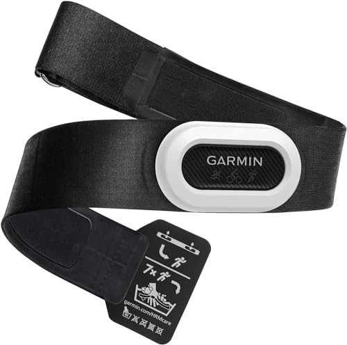 Garmin 010-13118-00 HRM-Pro Plus, Premium Chest Strap Heart Rate Monitor, Captures Running Dynamics, Transmits via ANT+ and BLE