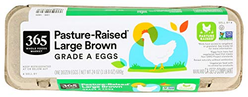 365 by Whole Foods Market, Eggs Pasture Raised, 12 Count