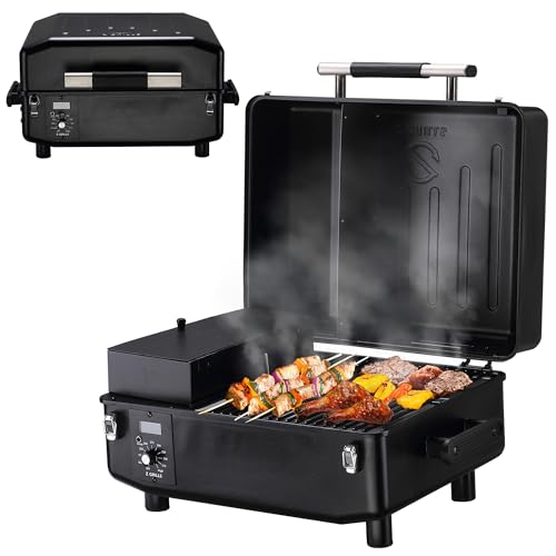 Z GRILLS Portable Pellet Smoker, Small Mini Grill for BBQ, Camping, Tailgating, RV, CRUISER 200APro