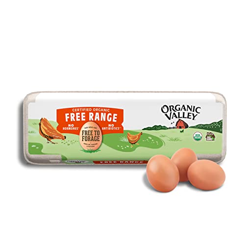 Organic Valley, Organic Free-Range Extra Large Brown Eggs - 1 Dozen (12 ct)