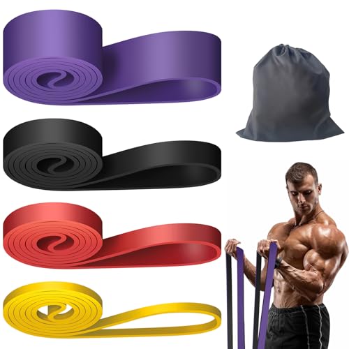 Alllvocles Resistance Band, Pull Up Bands, Pull Up Assistance Bands, Workout Bands, Exercise Bands, Resistance Bands Set for Legs, Working Out, Muscle Training, Physical Therapy, Shape Body, Men Women