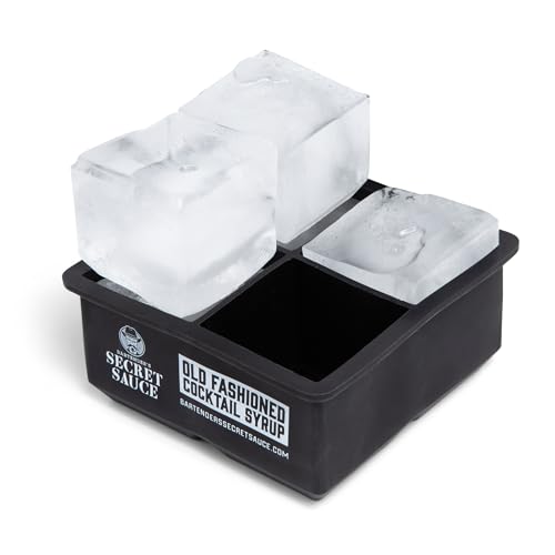 Silicone Four Cube Ice Mold