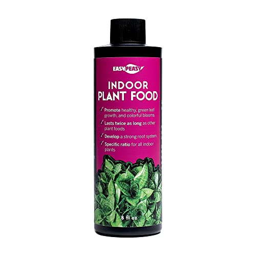 Easy Peasy Liquid All Purpose Indoor Plant Food | 4-3-4 Nutrient Fertilizer for Indoor Potted Plants | Specifically Formulated for Live Houseplants