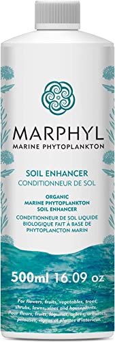 MARPHYL Organic Hydroponics Liquid Plant Fertilizer - All-Purpose, Nutrient-Rich for House Plants, Flowers, Vegetables, Succulents