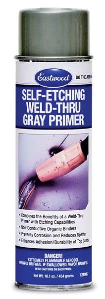 Eastwood Durable Organic Binders Self Etching Weld Thru Gray Aerosol Primer 16.1 oz