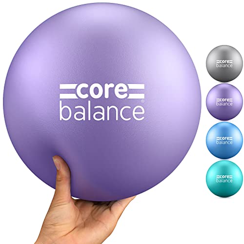 Core Balance Pilates Ball Anti Burst, Core Ball with Inflation Tube, Mini Pilates Ball for Physical Therapy, Small Exercise Ball for Yoga, Barre, Stretching and Core Stability Workout 9