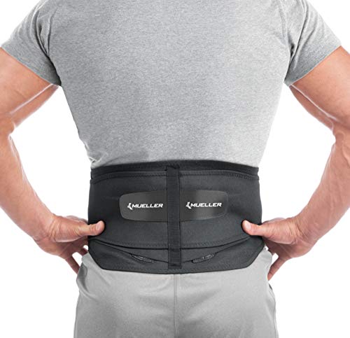 Mueller Lumbar Support Back Brace with Removable Pad