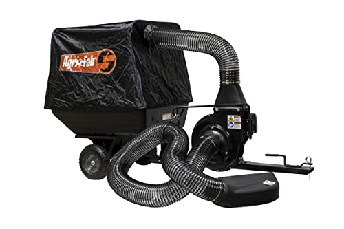 Agri-Fab Inc Soft Top Vac Lawn Vacuum, Black/Orange