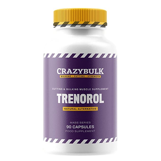 TRENOROL (TRENBOLONE) Natural Alternative for Cutting & Bulking Muscle Supplement, First TIME in India (90 Capsules)