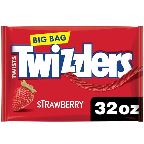 TWIZZLERS Twists Strawberry Flavored Licorice Style, Valentine
