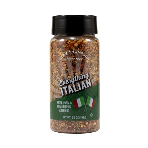 Olde Thompson Everything Italian Seasoning, Basil, Oregano, Garlic, Red Pepper Spice and Seasoning, 5.5 oz
