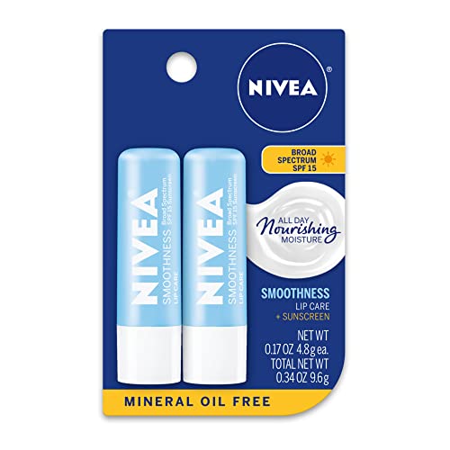 NIVEA Smoothness Lip Balm Dual Pack