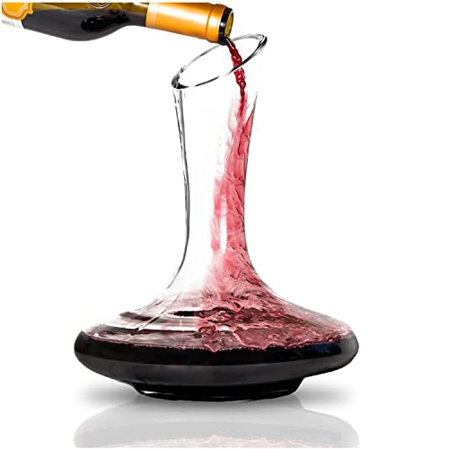 BTaT- Wine decanter, 40 oz, Wine Carafe, Wine Decanters and Carafes, Wine Carafe Decanter, Decanter Wine, Wine Carafe Decanter, Wine Gifts, Small Wine Decanter, Small Decanter, Wine Decanter Small