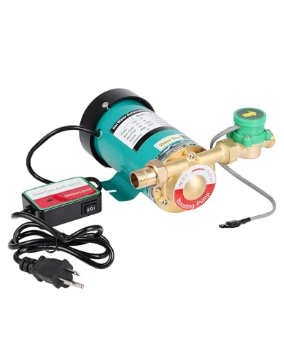 Goottan Water Pressure Booster Pump 120W 115VAC,396 GPH,21.7 PSI Water Pressure Transfer Pump with Automatic Flow Switch for Home,Kitchen,Bathroom
